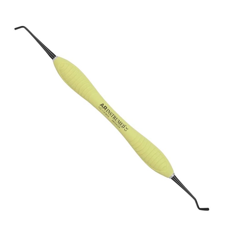 AR Instrumed Stainless Steel Anterior Instrument, 1.7-1.2mm, AR Premium Yellow Handle, 1/Pk
