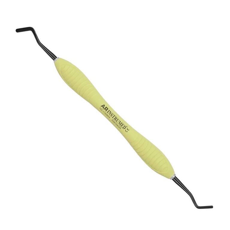 AR Instrumed Stainless Steel Posterior Instrument, 1.5-2.0mm, AR Premium Yellow Handle, 1/Pk