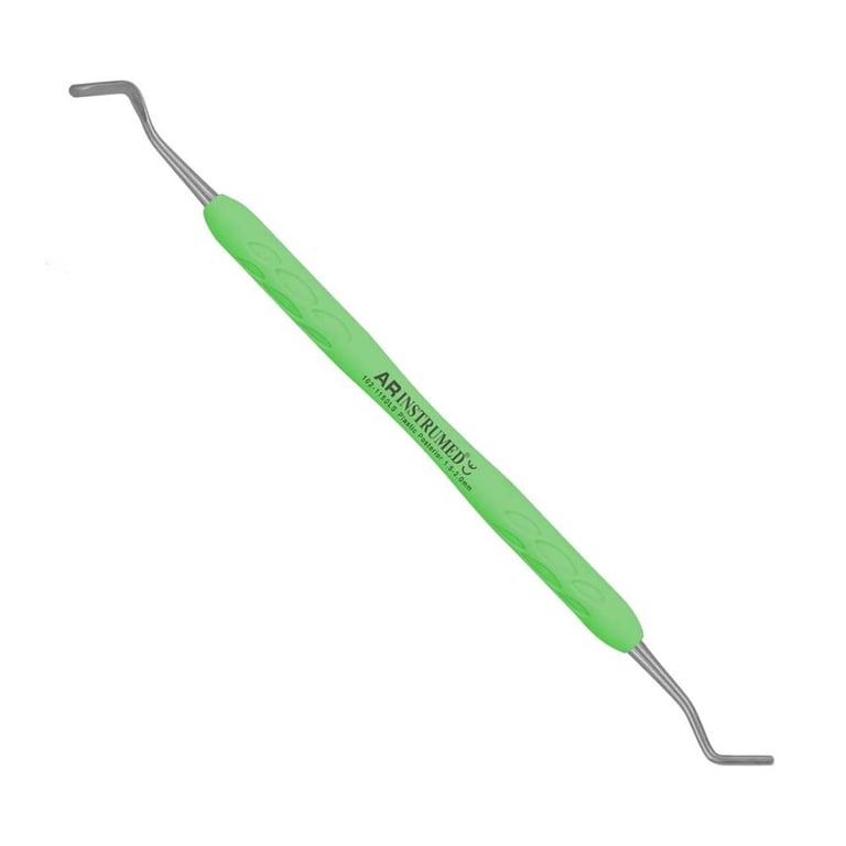 AR Instrumed Stainless Steel Posterior Instrument, 1.5-2.0mm, AR Light Green Handle, 1/Pk