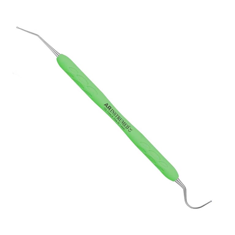 AR Instrumed Stainless Steel Flow Instrument, 1.0mm, AR Light Green Handle, 1/Pk. Features