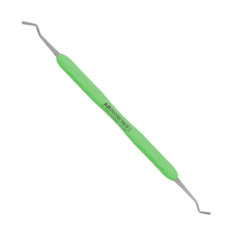 AR Instrumed Stainless Steel Filling Instrument, Condenser, 1.5-2.5mm, AR Light Green Handle