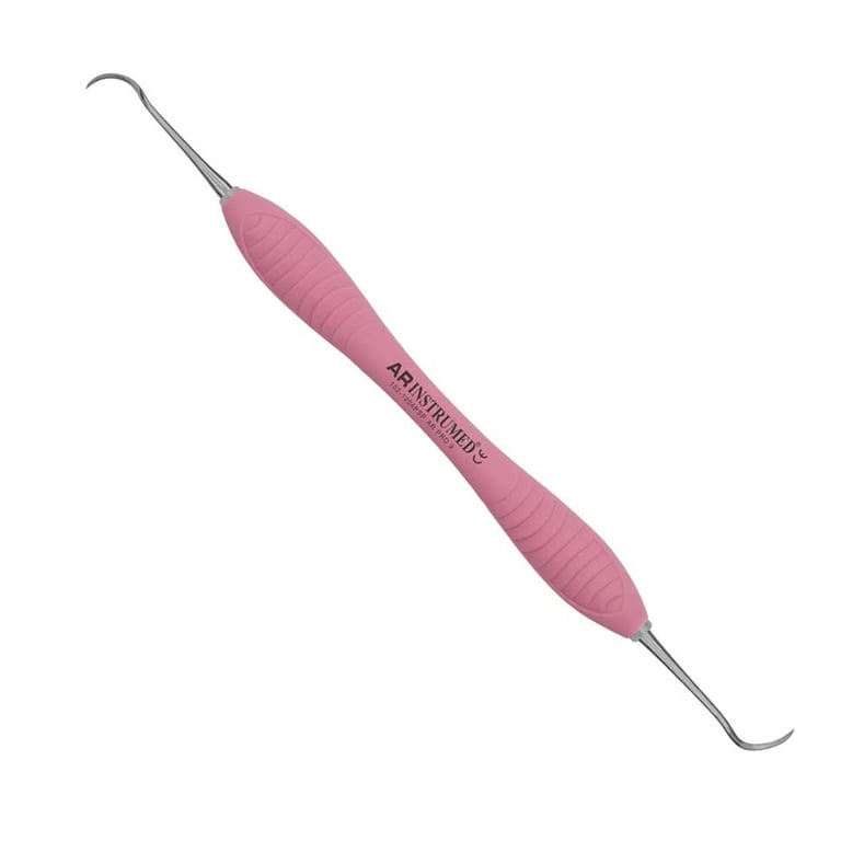 AR Instrumed Stainless Steel Pro 9 Conservative Instrument, AR Premium Pro Pink Handle, 1/Pk