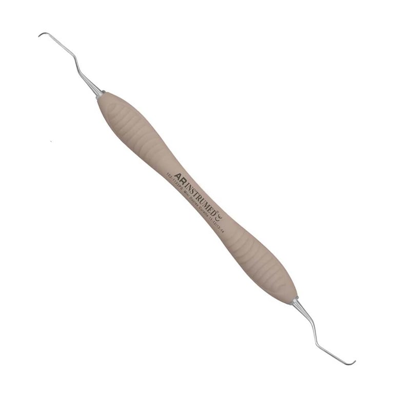 AR Instrumed Stainless Steel 11-12/13-14 Mini Syntette Scaler, AR Premium Brown Handle, 1/Pk