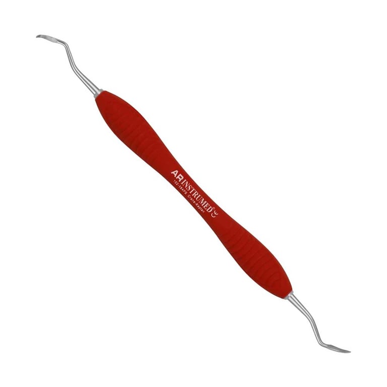 AR Instrumed Stainless Steel Crane-Kaplan Scaler, AR Premium Red Handle, 1/Pk. Features a polished