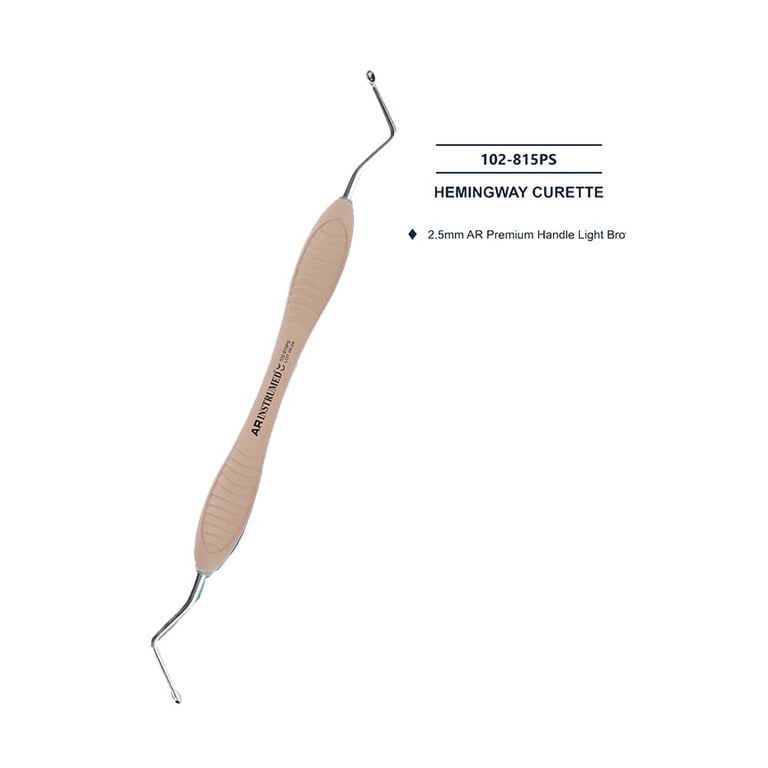 AR Instrumed Stainless Steel 2.5mm Hemingway Bone