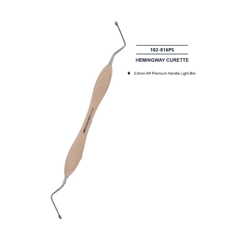 AR Instrumed Stainless Steel 3.0mm Hemingway Bone