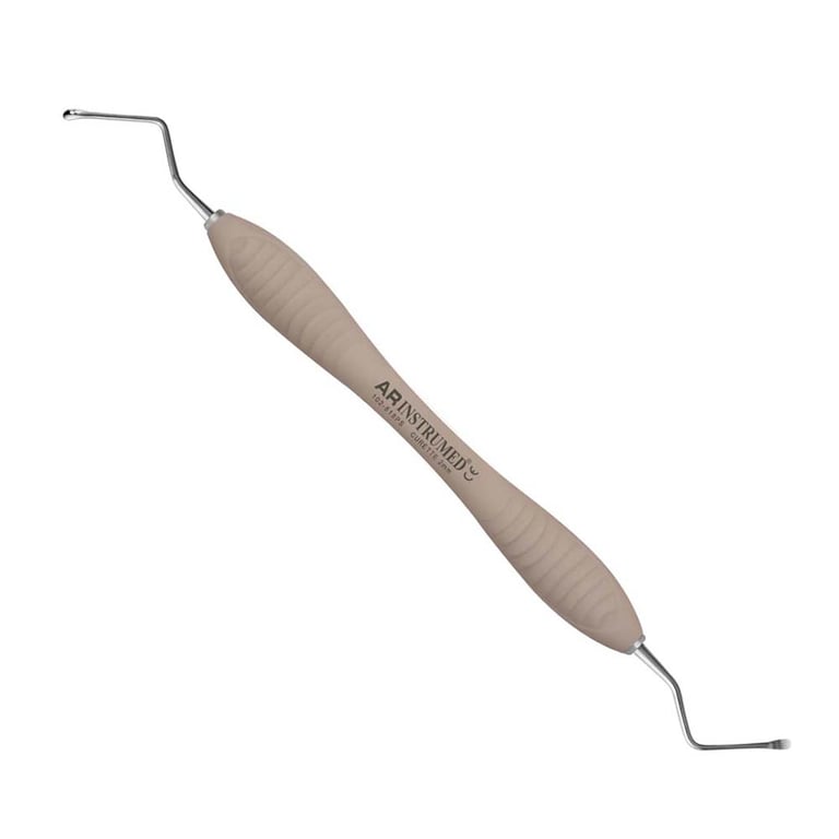 AR Instrumed Stainless Steel 2.0mm Lucas Curette, AR Premium Brown Handle, 1/Pk. Features