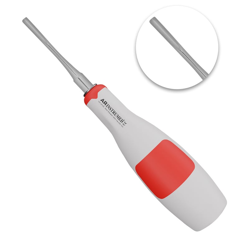 AR Instrumed 3.5mm Bein A2C Stainless Steel Coupland Elevator, Curved, Orange, 1/Pk. Features