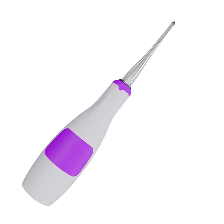 AR Instrumed Stainless Steel AR Soft Bein Root Elevators, 2mm, 1/Pk. Features curved tip