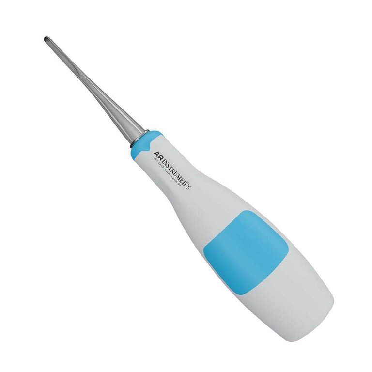 AR Instrumed Stainless Steel AR Soft Luxator Straight Handle, 2mm, 1/Pk. Features straight tip