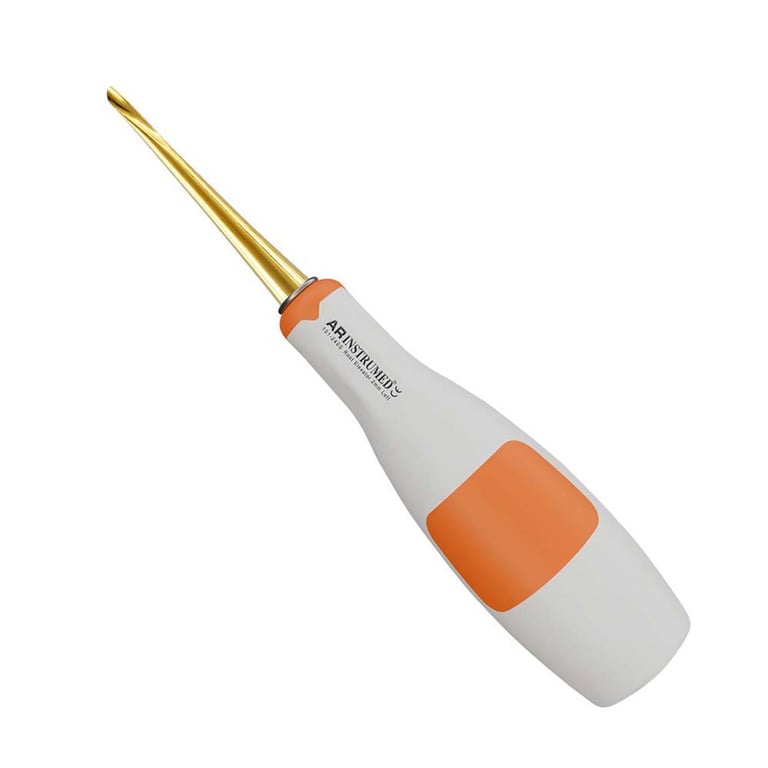 AR Instrumed Stainless Steel AR Extraction Elevator, 2.0mm, 1/Pk. Features left tip for efficient
