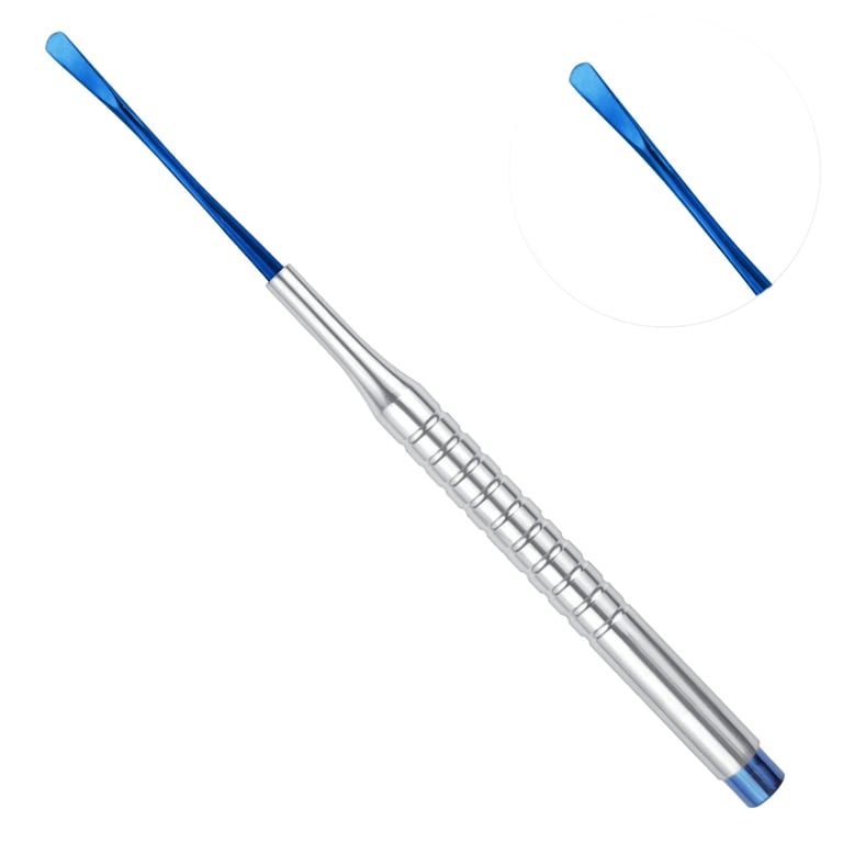 AR Instrumed 4.0mm Stainless Steel Micro Elevator, Blue Plasma Tip, Serrated, 1/Pk. Features