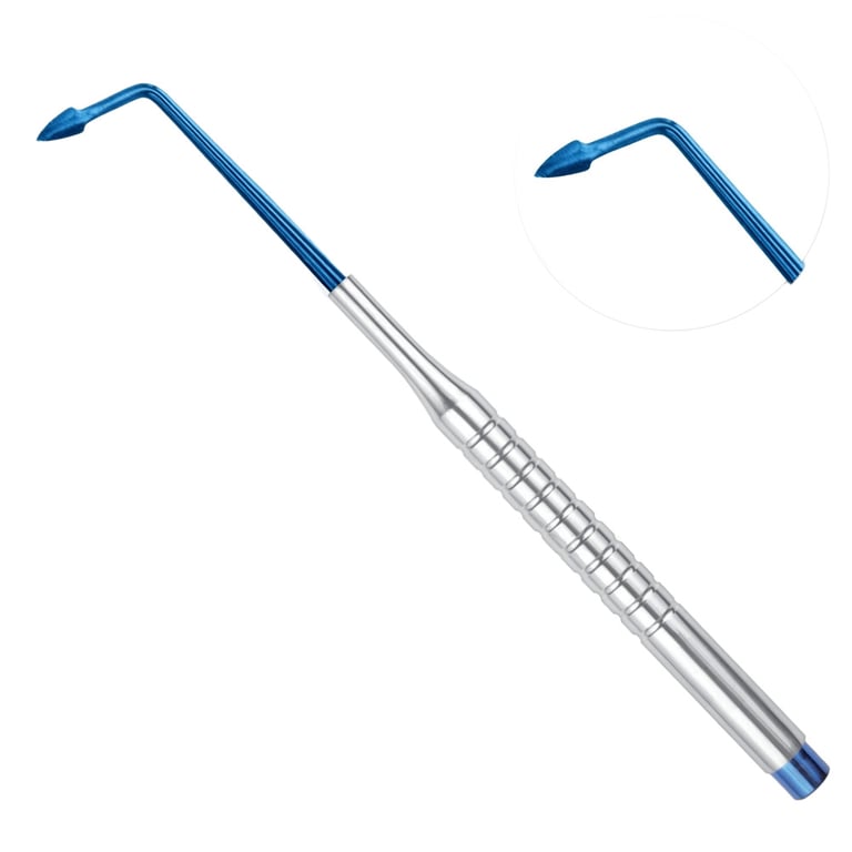 AR Instrumed 3.5mm Stainless Steel Micro Elevator, Blue Plasma Tip, Straight, 1/Pk. Features