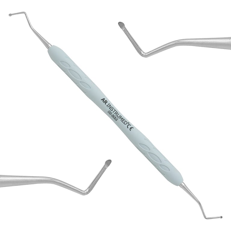 AR Instrumed 1.4 - 1.6mm Stainless Steel Round Excavator, Double-Ended, 1/Pk. Features
