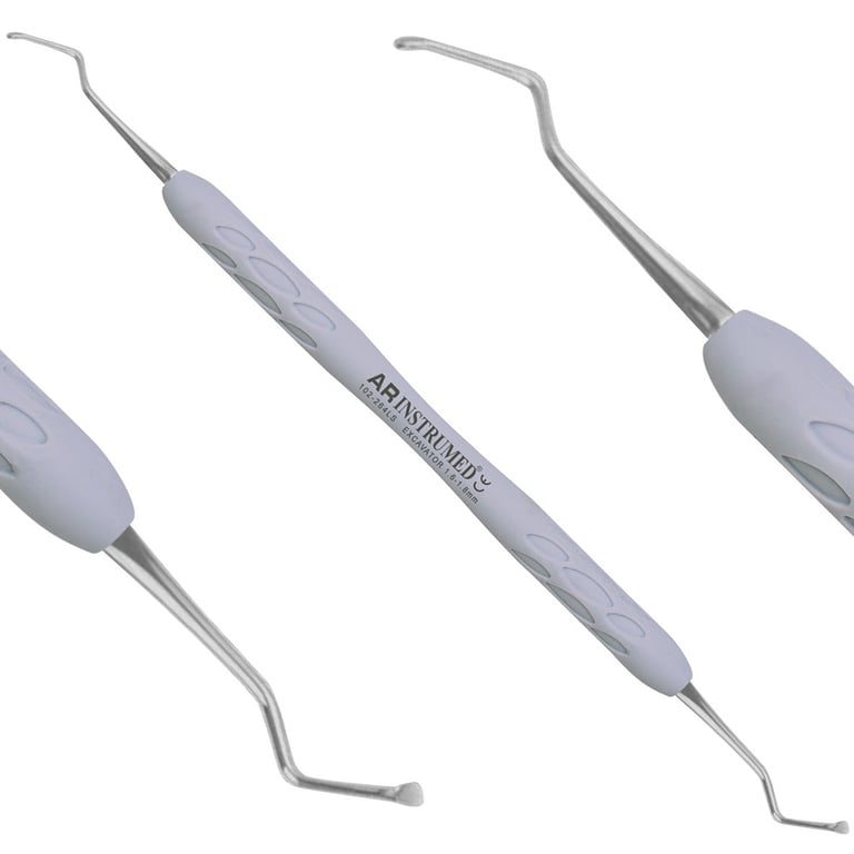 AR Instrumed 1.6 - 1.8mm Stainless Steel Round Excavator, Double-Ended, 1/Pk. Features