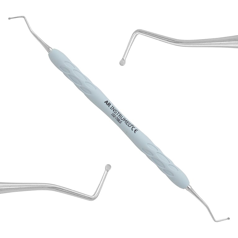AR Instrumed 1.3mm Stainless Steel Round Excavator, Double-Ended, 1/Pk. Features medical-grade