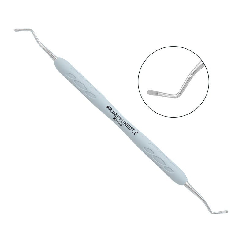 AR Instrumed 1.5mm Stainless Steel Oval Excavator, Double-Ended, 1/Pk. Features medical-grade