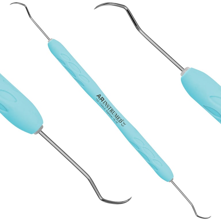 AR Instrumed #18 - 19 Stainless Steel Explorer, Double-Ended, 1/Pk. Features medical-grade