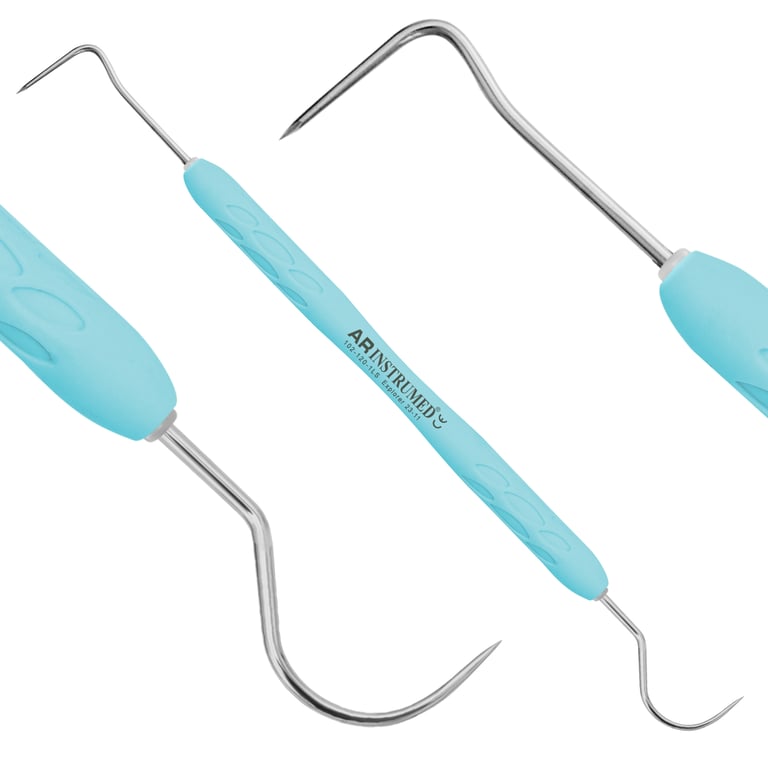 AR Instrumed #23 - 11 Stainless Steel Explorer, Double-Ended, 1/Pk. Features medical-grade