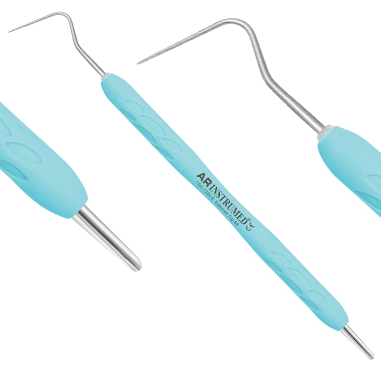 AR Instrumed #8A Stainless Steel Explorer, Single-Ended, 1/Pk. Features medical-grade polished