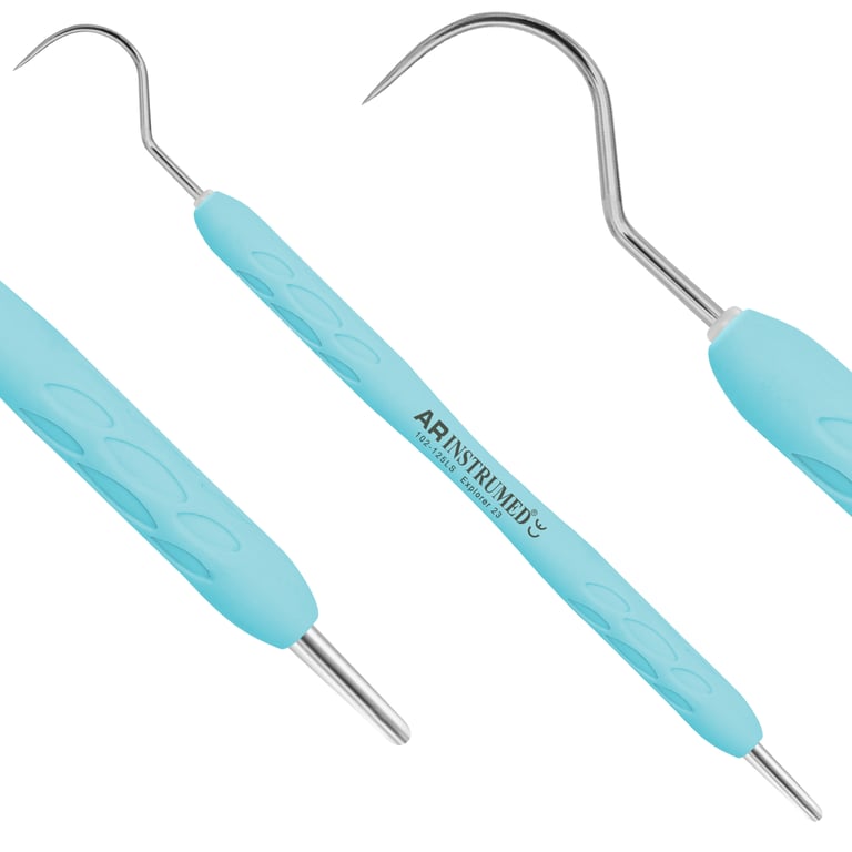 AR Instrumed #23 Stainless Steel Explorer, Single-Ended, 1/Pk. Features medical-grade polished