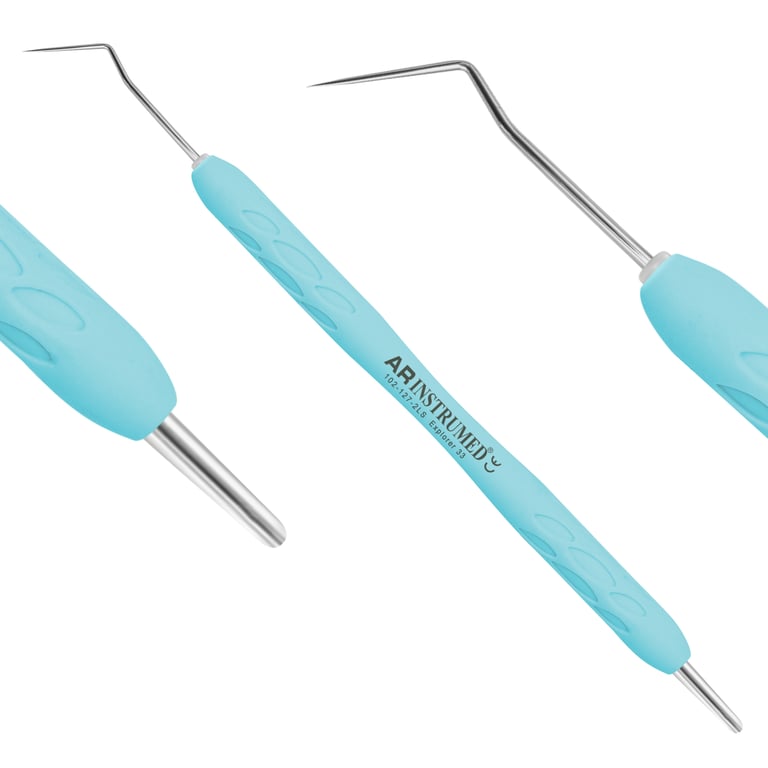 AR Instrumed #33 Stainless Steel Explorer, Single-Ended, 1/Pk. Features medical-grade polished