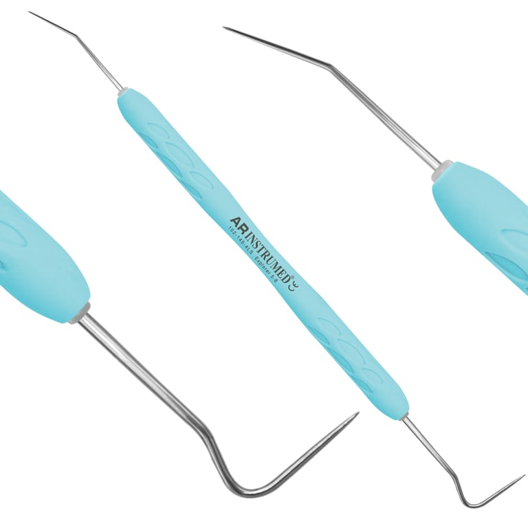 AR Instrumed #5 - 8 Stainless Steel Explorer, Double-Ended, 1/Pk. Features medical-grade polished