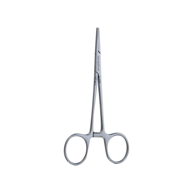 AR Instrumed 5" Stainless Steel Mosquito Hemostat Forceps, Straight, Serrated, 1/Pk. Features