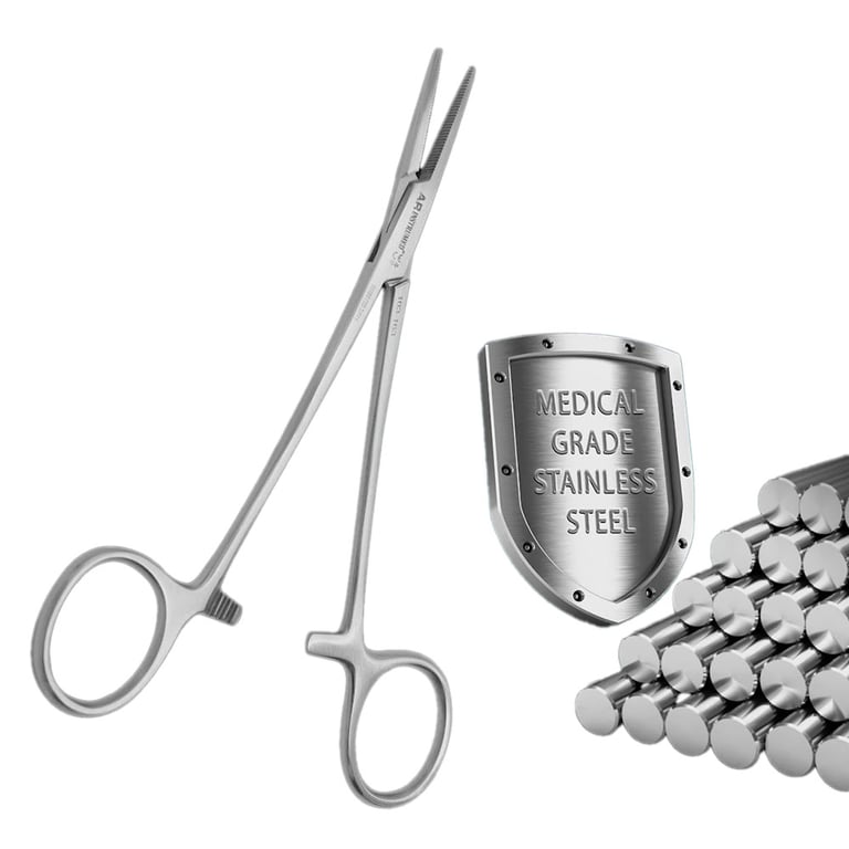 AR Instrumed 5.5" Stainless Steel Hemostats Force