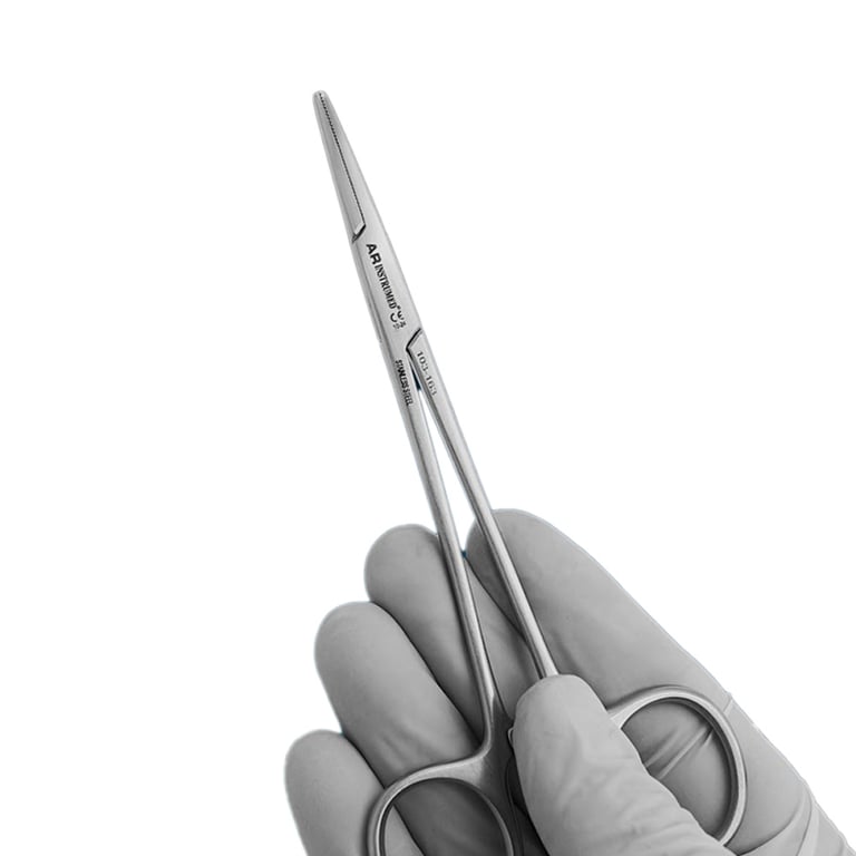 AR Instrumed 5.5" Stainless Steel Hemostats Force