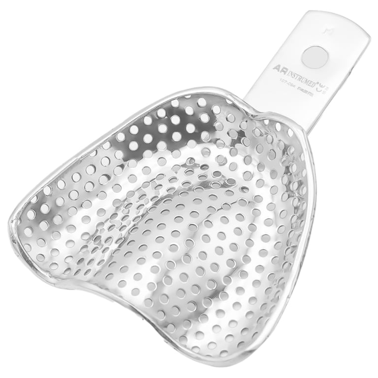 AR Instrumed Upper Stainless Steel Child Impression Tray, Medium Rim Lock, 1/Pk. Features