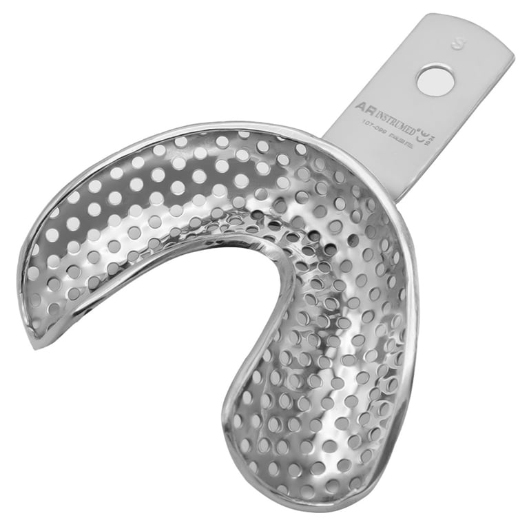 AR Instrumed Lower Stainless Steel Child Impression Tray, Small Rim Lock, 1/Pk. Features