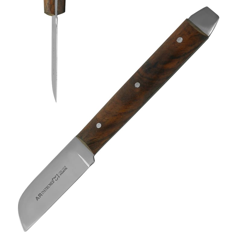 AR Instrumed 6.6" Stainless Steel Plaster Gritman Knife, Fine Point, 1/Pk. Smooth, precise edges