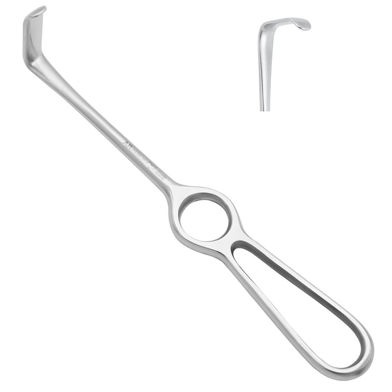AR Instrumed 8" Stainless Steel Langenbeck Retractor, 1/Pk. Features medical-grade (103-228)