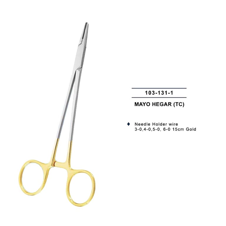 AR Instrumed Stainless Steel Needle Holder, Mayo-