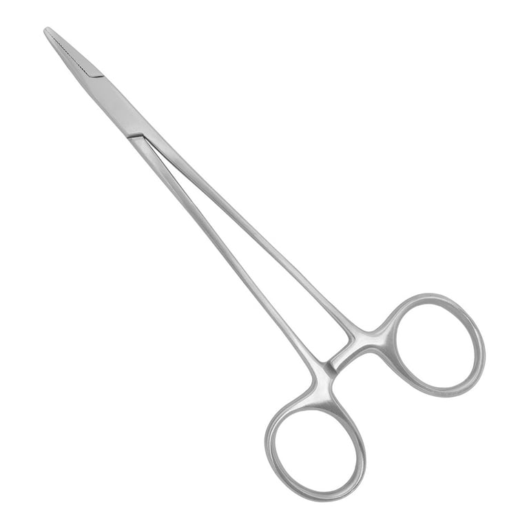 AR Instrumed 6" Stainless Steel Mayo-Hegar Needle Holder, Curved, Serrated, 1/Pk. Designed