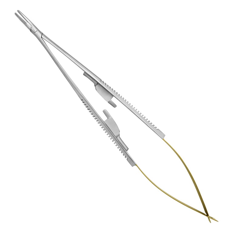AR Instrumed 7" Stainless Steel Castroviejo Needle Holder with Tungsten Carbide (25-5008-1)