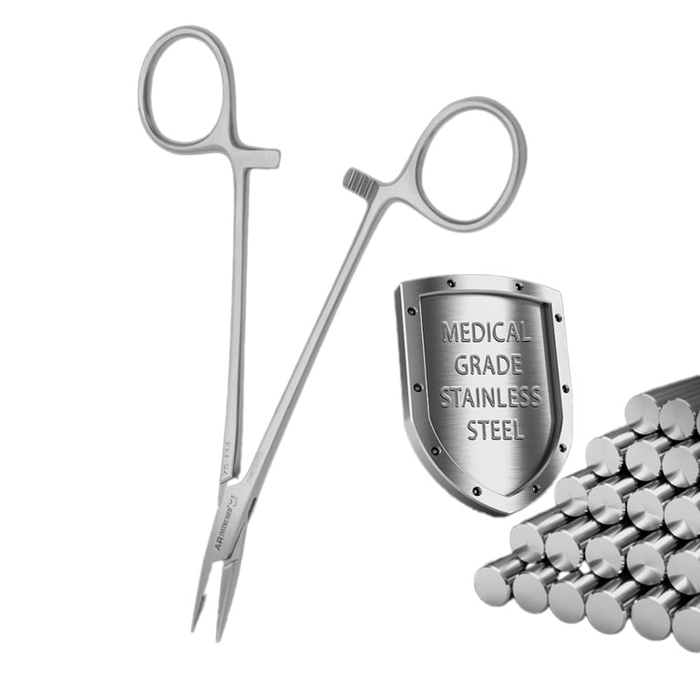 AR Instrumed 5.5" Stainless Steel Micro Needle Ho