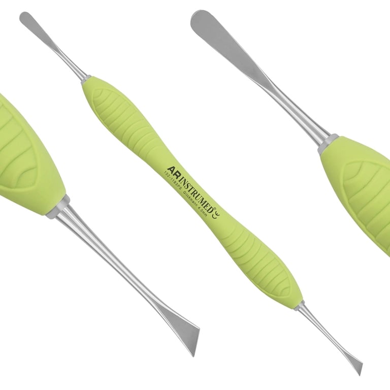 AR Instrumed 4.0mm Stainless Steel Periosteal Glickmann Elevator, Double-Ended, 1/Pk. Features