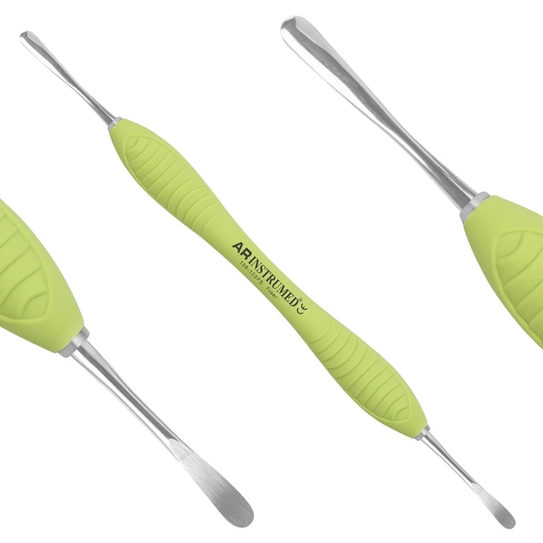 AR Instrumed 5 - 5mm Stainless Steel Periosteal Freer Elevator, Double-Ended, 1/Pk. Features
