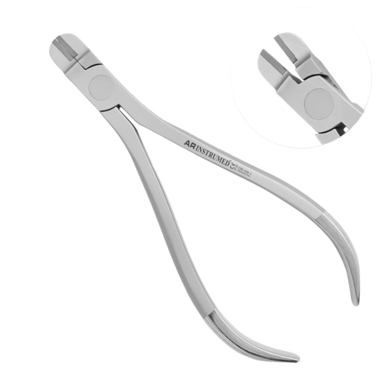 AR Instrumed Tweed Rectangular Arch Forming Plier, 1/Pk. Features a non-slip tip with a tungsten