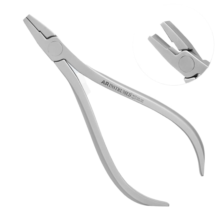 AR Instrumed Orthodontic Hollow Contouring Plier, 1/Pk. Features precision-formed beaks that bend