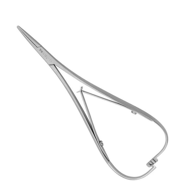 AR Instrumed Ligature Mathieu Narrow Tip, 14cm, 1/Pk. Features narrow serrated tip for precise