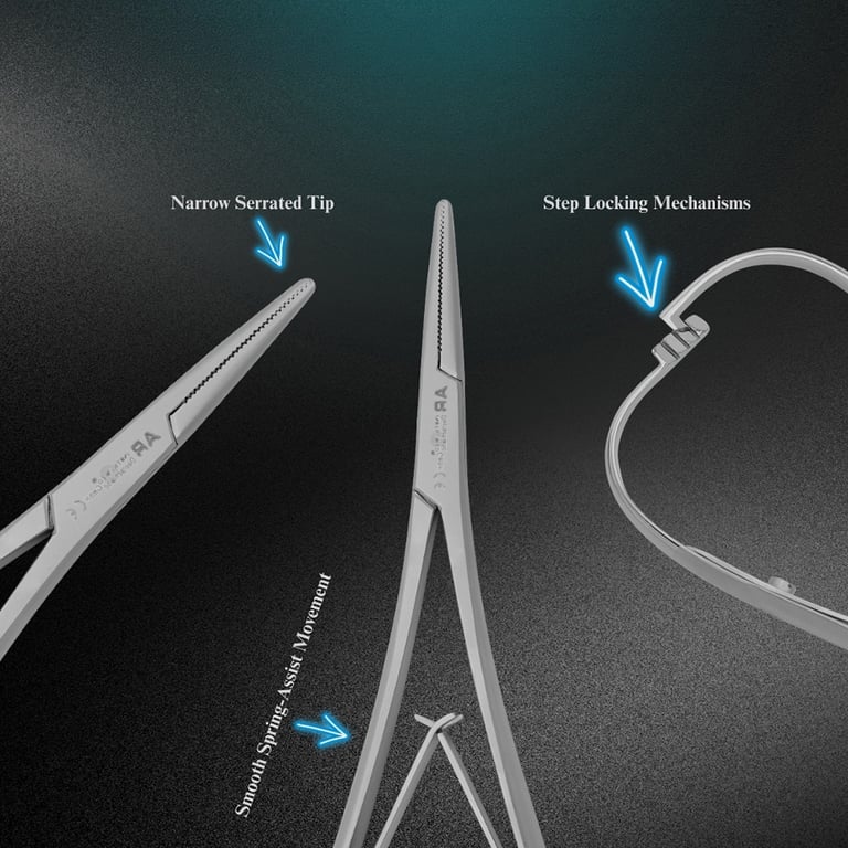 AR Instrumed 5.5" Stainless Steel Elastomeric Lig
