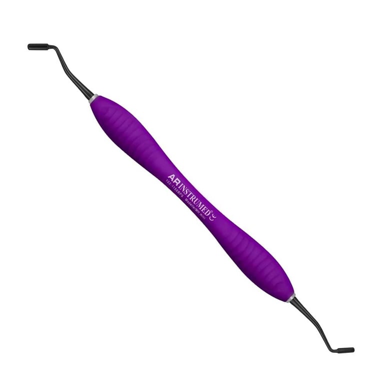 AR Instrumed Stainless Steel Modeller MH Mini, 2.0-2.6mm Titanium Coated, AR Premium Purple
