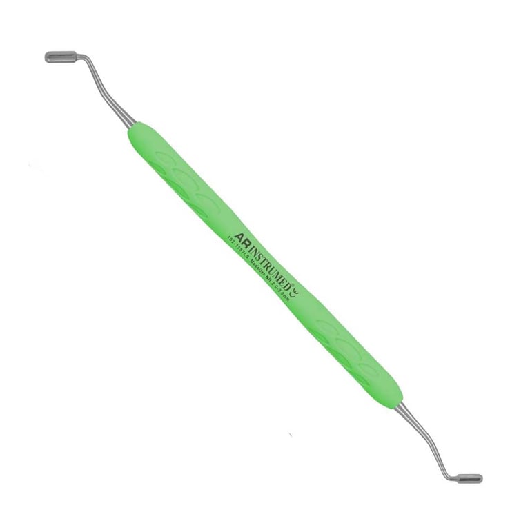 AR Instrumed Stainless Steel Modeller MH, 2.0-3.2mm, AR Light Green Handle, 1/Pk. Features