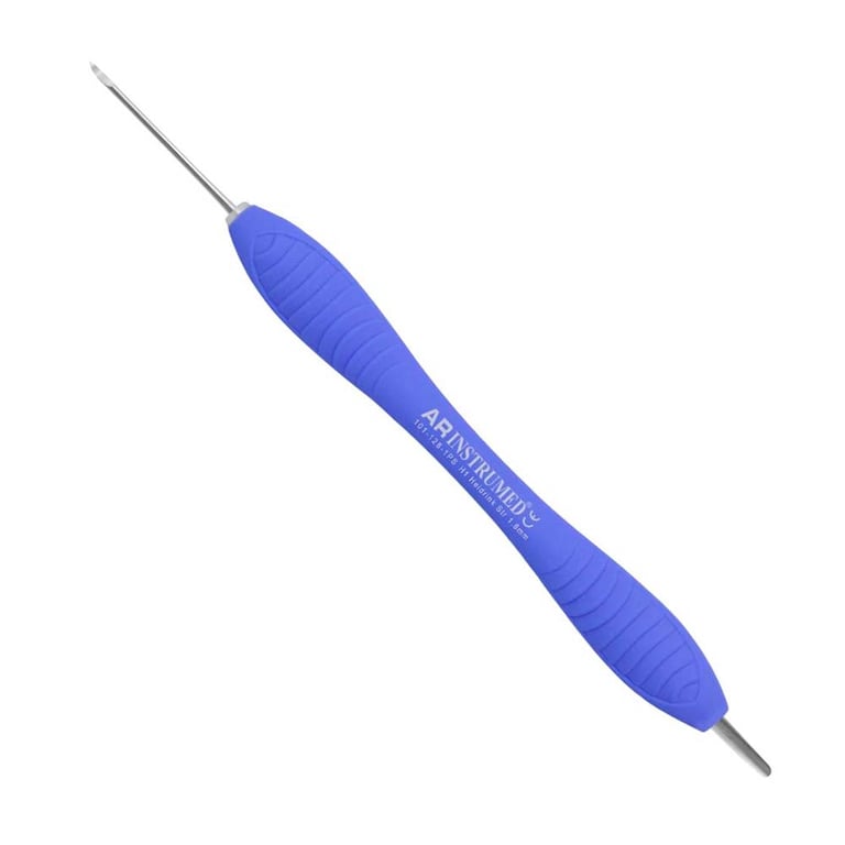 AR Instrumed H1 Stainless Steel AR Soft Heidbrink Root Elevators, 1.8mm, 1/Pk. Features tip