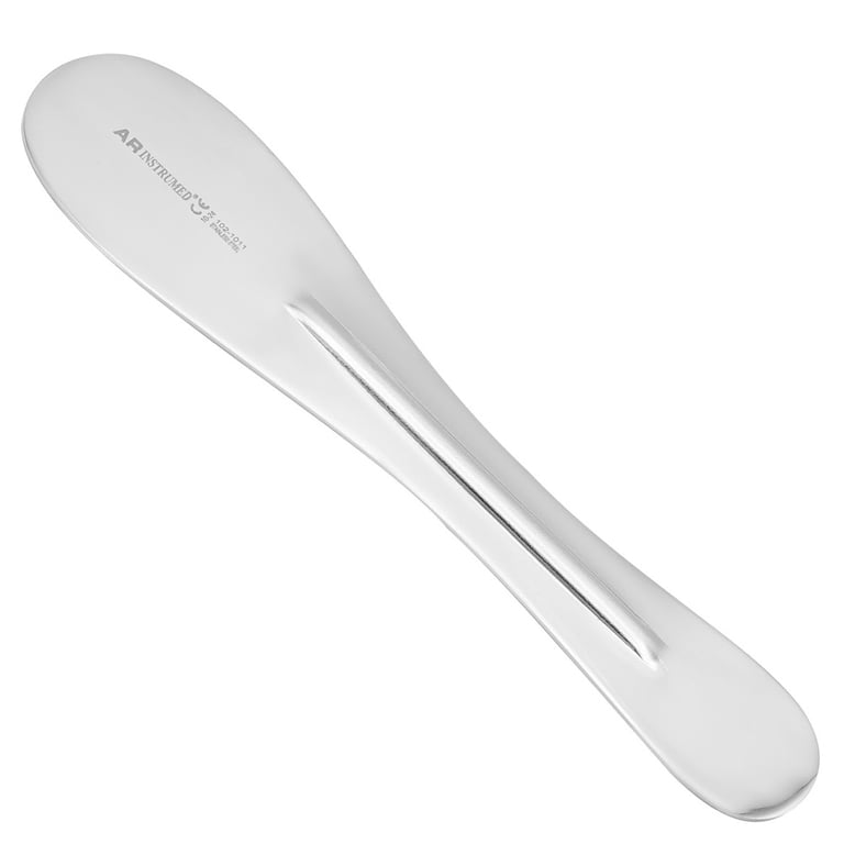 AR Instrumed 6.6" Stainless Steel Lichtenstein Spatula, Flexible Straight Tip, 1/Pk. Designed