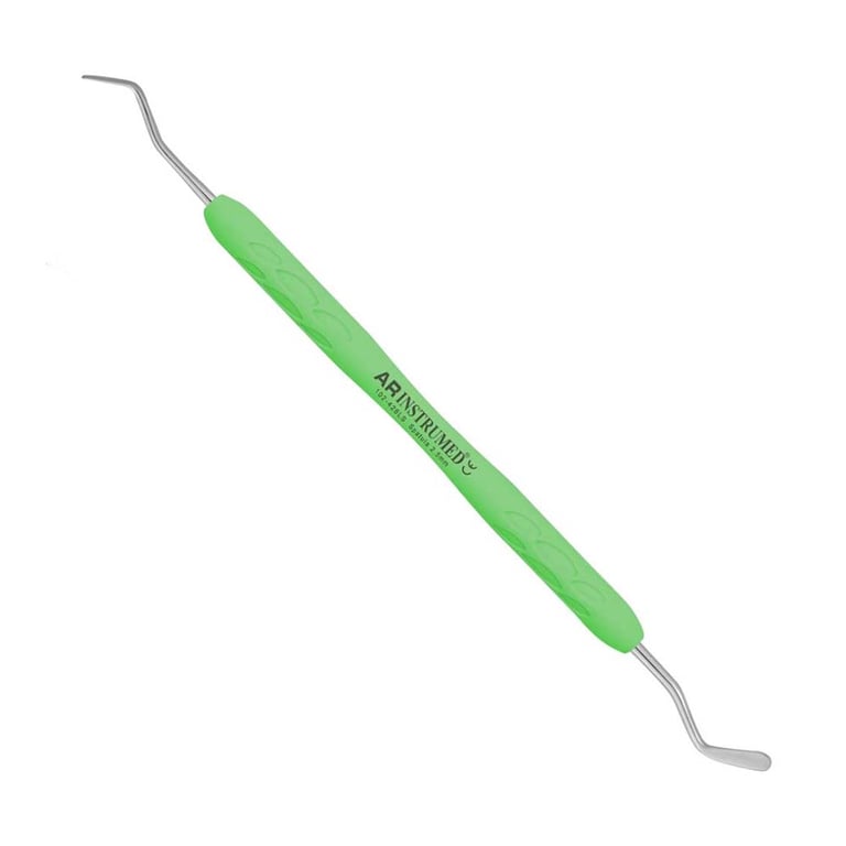 AR Instrumed Stainless Steel 2.5mm Spatula Filling Instrument, AR Light Green Handle, 1/Pk
