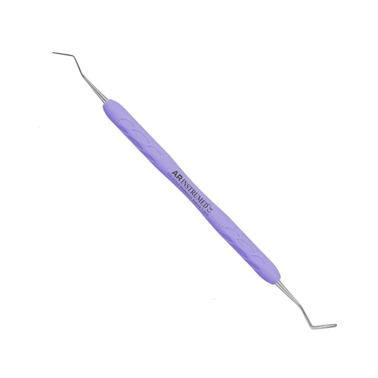 AR Instrumed Stainless Steel 1.5mm Heidemann Spatula, AR Light Purple Handle, 1/Pk. Features